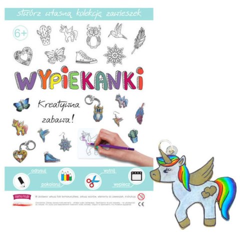 Fabryka Frajdy Wypiekanki kreatywna zabawa Folia Termokurczliwa ZA4007