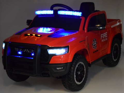 JOKOMISIADA Auto RAM pickup straż pożarna na akumulator dla dziecka koguty PA0323