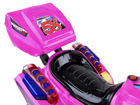 JOKOMISIADA Motorek na akumulator kolorowe światła led PA0241