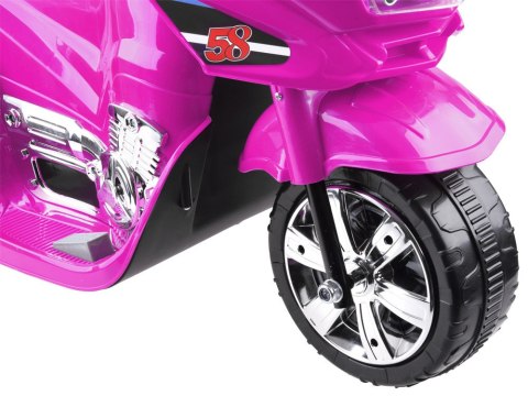 JOKOMISIADA Motorek na akumulator kolorowe światła led PA0241