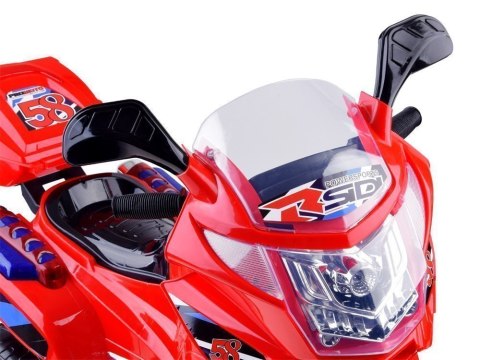 JOKOMISIADA Motorek na akumulator kolorowe światła led PA0241