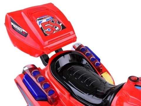 JOKOMISIADA Motorek na akumulator kolorowe światła led PA0241