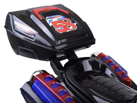 JOKOMISIADA Motorek na akumulator kolorowe światła led PA0241