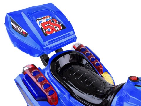 JOKOMISIADA Motorek na akumulator kolorowe światła led PA0241
