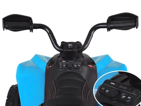 JOKOMISIADA Mocny QUAD na akumulator dla dziecka EVA światła PA0284 NI