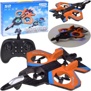 JOKOMISIADA Zdalnie sterowany Dron RC LED 360° flip światła LED łatwe sterowanie RC0755