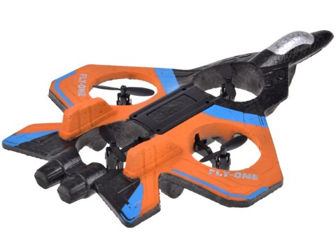 JOKOMISIADA Zdalnie sterowany Dron RC LED 360° flip światła LED łatwe sterowanie RC0755