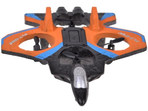 JOKOMISIADA Zdalnie sterowany Dron RC LED 360° flip światła LED łatwe sterowanie RC0755
