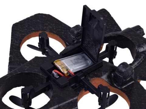 JOKOMISIADA Zdalnie sterowany Dron RC LED 360° flip światła LED łatwe sterowanie RC0755
