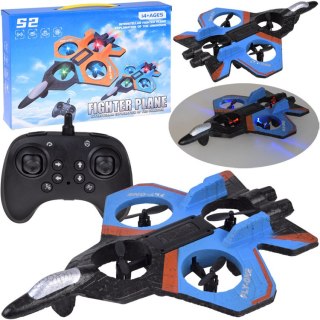 JOKOMISIADA Zdalnie sterowany Dron RC LED 360° flip światła LED łatwe sterowanie RC0755
