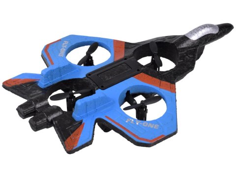 JOKOMISIADA Zdalnie sterowany Dron RC LED 360° flip światła LED łatwe sterowanie RC0755
