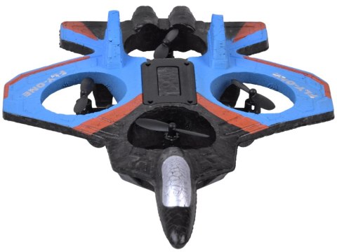 JOKOMISIADA Zdalnie sterowany Dron RC LED 360° flip światła LED łatwe sterowanie RC0755