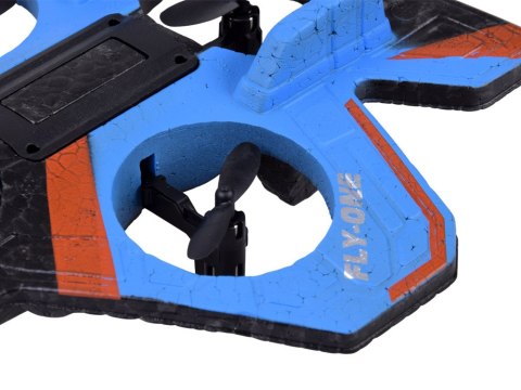 JOKOMISIADA Zdalnie sterowany Dron RC LED 360° flip światła LED łatwe sterowanie RC0755