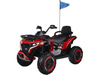 JOKOMISIADA Duży quad na akumulator dla dziecka 4x4 PA0328 czerwony