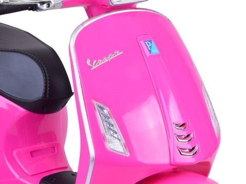 JOKOMISIADA Motor skuter elektryczny VESPA na akumulator dla dziecka melodie PA0344