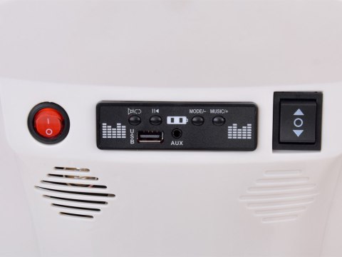 JOKOMISIADA Klasyczny Skuter na akumulator elektryczny dla dziecka PA0330 pomarańczowy