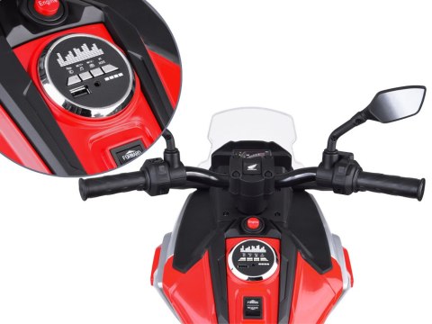 JOKOMISIADA Motor elektryczny na akumulator dla dziecka HONDA NC750X dźwięki PA0314