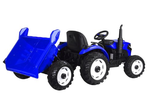 JOKOMISIADA TRAKTOR na akumulator z przyczepą i ruchomym kiperem PA0347