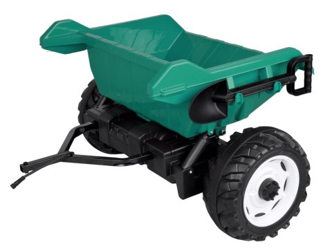JOKOMISIADA TRAKTOR na akumulator z przyczepą i ruchomym kiperem PA0347