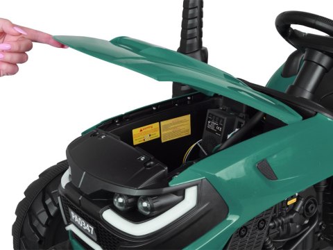 JOKOMISIADA TRAKTOR na akumulator z przyczepą i ruchomym kiperem PA0347