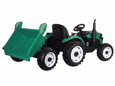 JOKOMISIADA TRAKTOR na akumulator z przyczepą i ruchomym kiperem PA0347