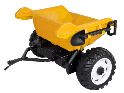 JOKOMISIADA TRAKTOR na akumulator z przyczepą i ruchomym kiperem PA0347