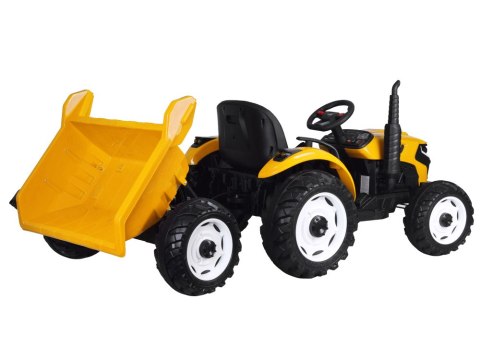 JOKOMISIADA TRAKTOR na akumulator z przyczepą i ruchomym kiperem PA0347
