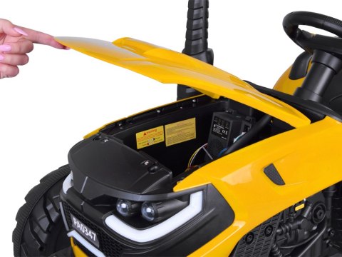 JOKOMISIADA TRAKTOR na akumulator z przyczepą i ruchomym kiperem PA0347