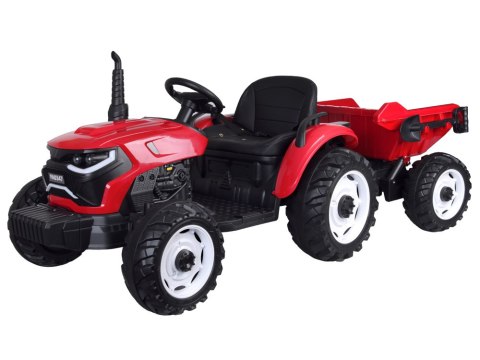 JOKOMISIADA TRAKTOR na akumulator z przyczepą i ruchomym kiprem PA0347