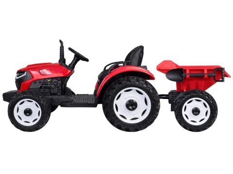 JOKOMISIADA TRAKTOR na akumulator z przyczepą i ruchomym kiprem PA0347