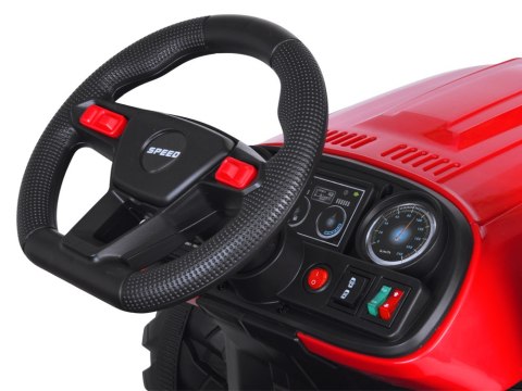 JOKOMISIADA TRAKTOR na akumulator z przyczepą i ruchomym kiprem PA0347