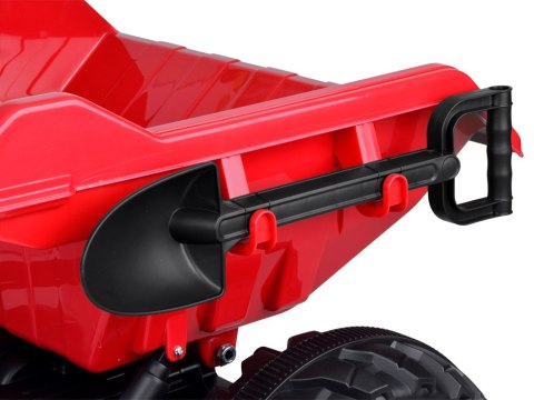 JOKOMISIADA TRAKTOR na akumulator z przyczepą i ruchomym kiprem PA0347