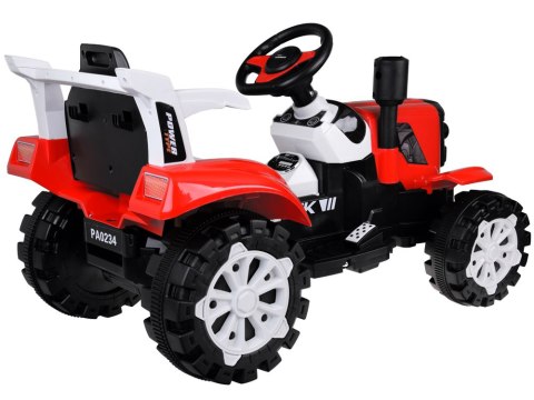 JOKOMISIADA Traktor z przyczepą na akumulator świeci PA0234
