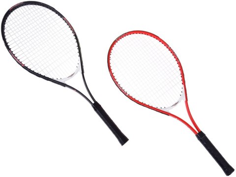 JOKOMISIADA Rakiety Tenisowe Sportowy zestaw 2 x Rakieta 3 x Piłki Pokrowiec SP0820