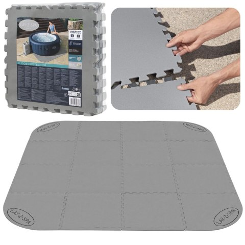 Bestway Mata Piankowa Pod Spa Lay-Z-Spa Baseny 196x196 cm Bestway 60334