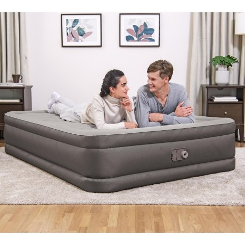 Bestway Materac Dmuchany Dwuosobowy Z Pompką Elektryczną 203x152 cm Bestway 69050