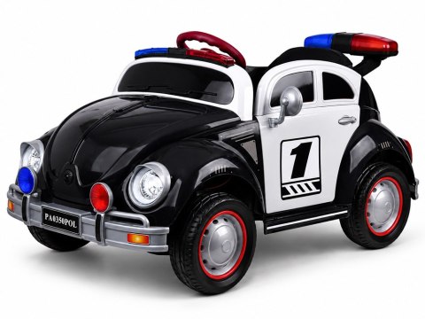 JOKOMISIADA Autko na akumulator dla dziecka radiowóz garbus POLICJA bujanie PA0350