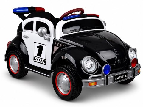 JOKOMISIADA Autko na akumulator dla dziecka radiowóz garbus POLICJA bujanie PA0350