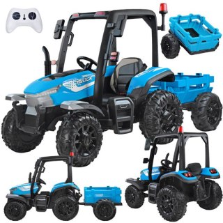 JOKOMISIADA Duży Traktor z przyczepą 4x4+ pilot światło PA0266