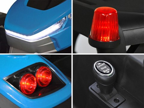JOKOMISIADA Duży Traktor z przyczepą 4x4+ pilot światło PA0266