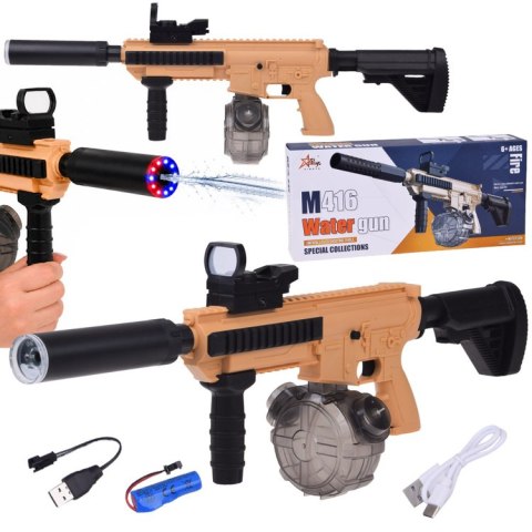 JOKOMISIADA Elektryczny Karabin na Wodę M416 pistolet AUTOMAT - daleki zasięg ZA6162