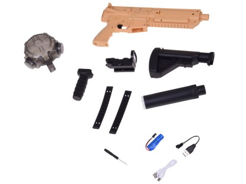 JOKOMISIADA Elektryczny Karabin na Wodę M416 pistolet AUTOMAT - daleki zasięg ZA6162