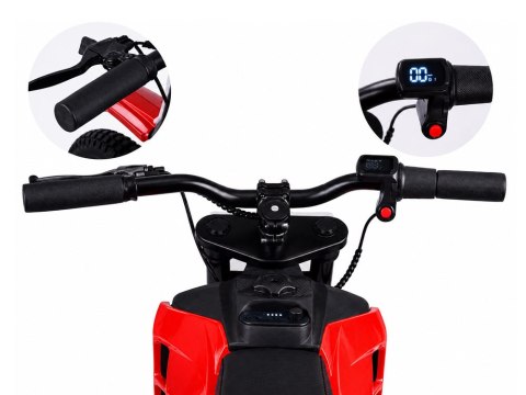 JOKOMISIADA Motor cross HONDA CRF 450RX na akumulator dla dzieci 22km/h manetka PA0345