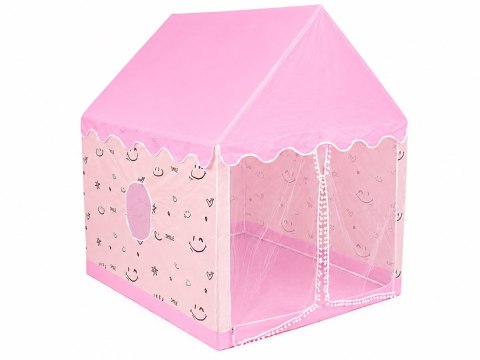JOKOMISIADA Pastelowy Domek Marzeń dla Dziewczynki Namiot do Zabawy 120x100x130 ZA6156
