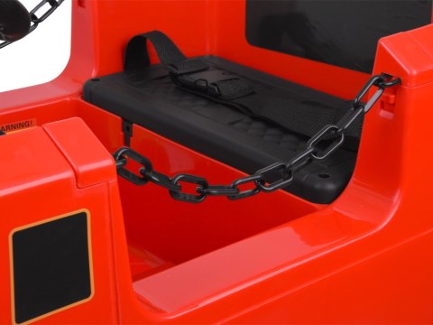 JOKOMISIADA Pociąg na akumulator dla dziecka lokomotywa+wagonik dźwięki światła PA0348