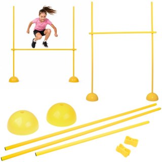 JOKOMISIADA Regulowany Płotek do skakania 150 cm Przeszkoda dla Hobby Horse SP0861