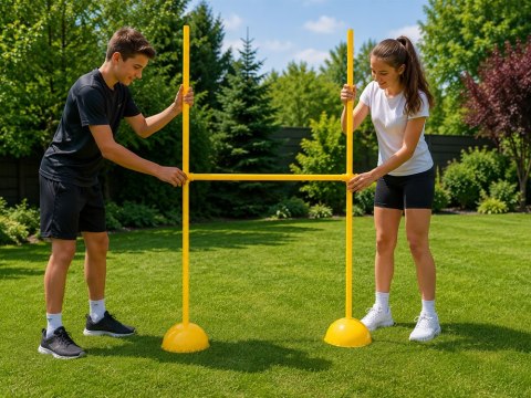 JOKOMISIADA Regulowany Płotek do skakania 150 cm Przeszkoda dla Hobby Horse SP0861