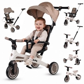 JOKOMISIADA Rowerek dziecięcy trójkołowy Tiny Bike rośnie z dzieckiem 5w1 SP0879