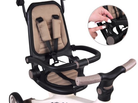 JOKOMISIADA Rowerek dziecięcy trójkołowy Tiny Bike rośnie z dzieckiem 5w1 SP0879
