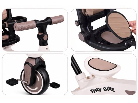 JOKOMISIADA Rowerek dziecięcy trójkołowy Tiny Bike rośnie z dzieckiem 5w1 SP0879